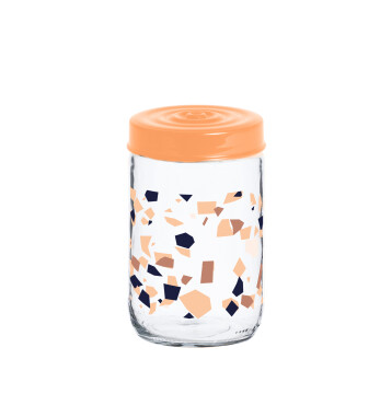 660 cc Desenli Kavanoz