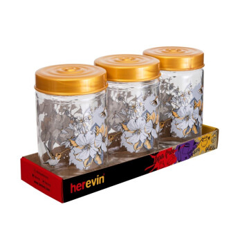 660 cc Decorated Jar Set