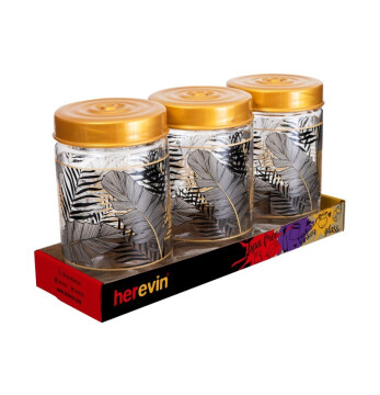 660 cc Decorated Jar Set