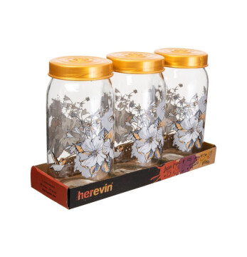 1000 cc Decorated Jar Set
