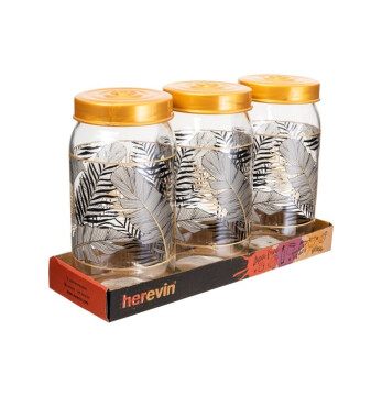 1000 cc Decorated Jar Set