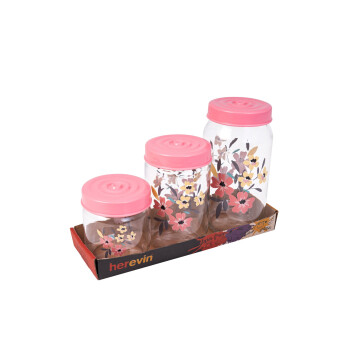 425-660-1000 cc Decorated Jar Set