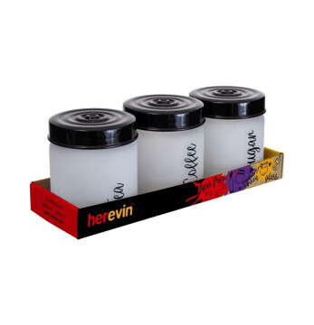 425 cc Desenli Kavanoz Seti