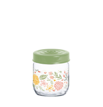 425 cc Desenli Kavanoz