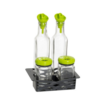 2x250 cc Yağlık - 2 x 160 cc Tuzluk Seti