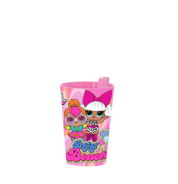 340 cc Licensed PP Tumbler with Straw - LOL - BBF Beach