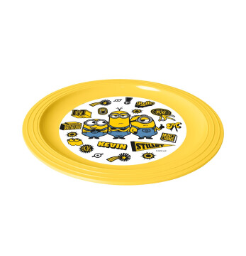 Licensed Decorated Plate - Minions - Kevin & Friend