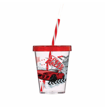 450 cc Tumbler with Straw - SAN