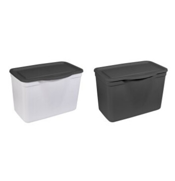 6 Lt Askılı Kapaklı Çöp Kutusu