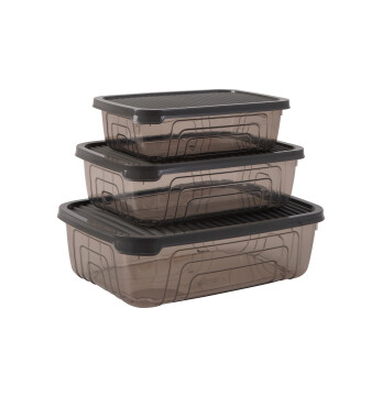 0,60 lt - 1,05 lt - 1,75 lt 3 pcs Storage Bowl Set 