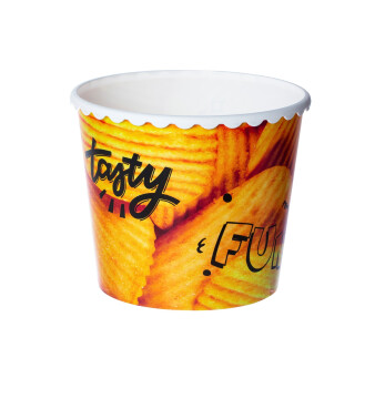 2,3 lt Decorated Popcorn & Chips Bowl