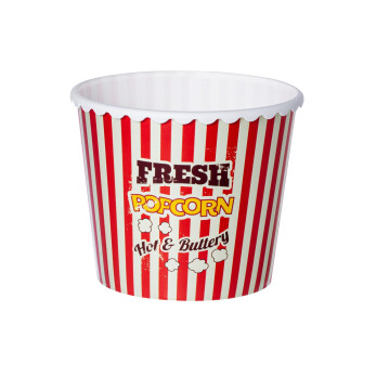 2,3 lt Desenli Mısır ve Cips Kovası