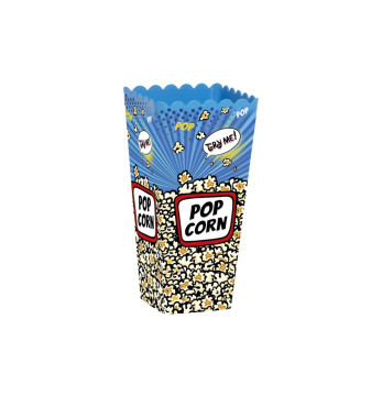 Popcorn Box - Blue