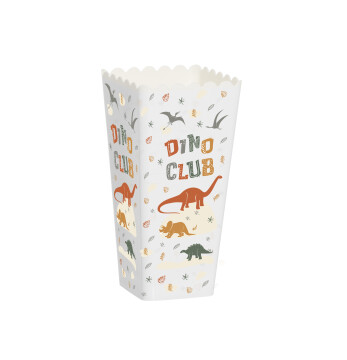 Decorated Popcorn Box