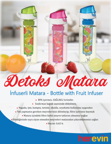 İNFUSERLİ DETOKS MATARA